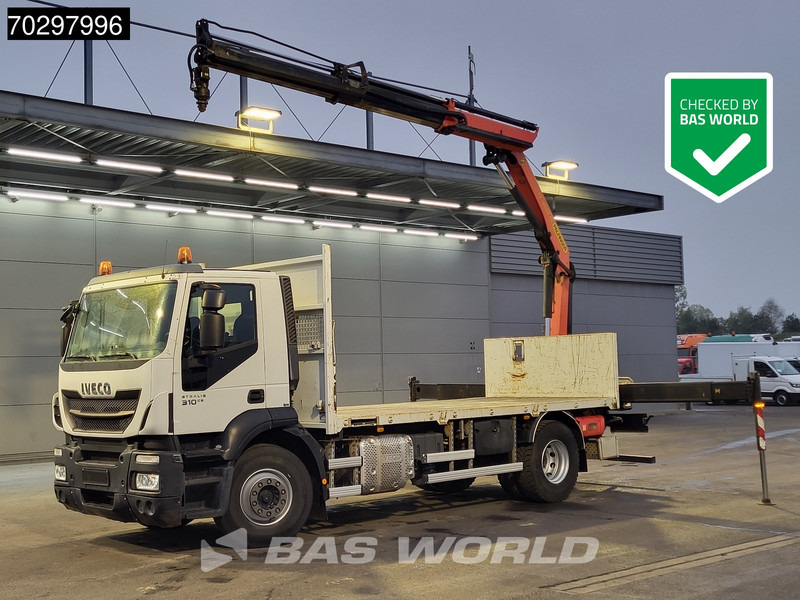 Iveco Stralis 310 Stralis 4X2 Palfinger PK 14002-EH Crane Steelsuspension Automatic Euro 6 - Dropside/ Flatbed truck, Crane truck: picture 1 Iveco Stralis 310 Stralis 4X2 Palfinger PK 14002-EH Crane Steelsuspension Automatic Euro 6 - Dropside/ Flatbed truck, Crane truck: picture 1