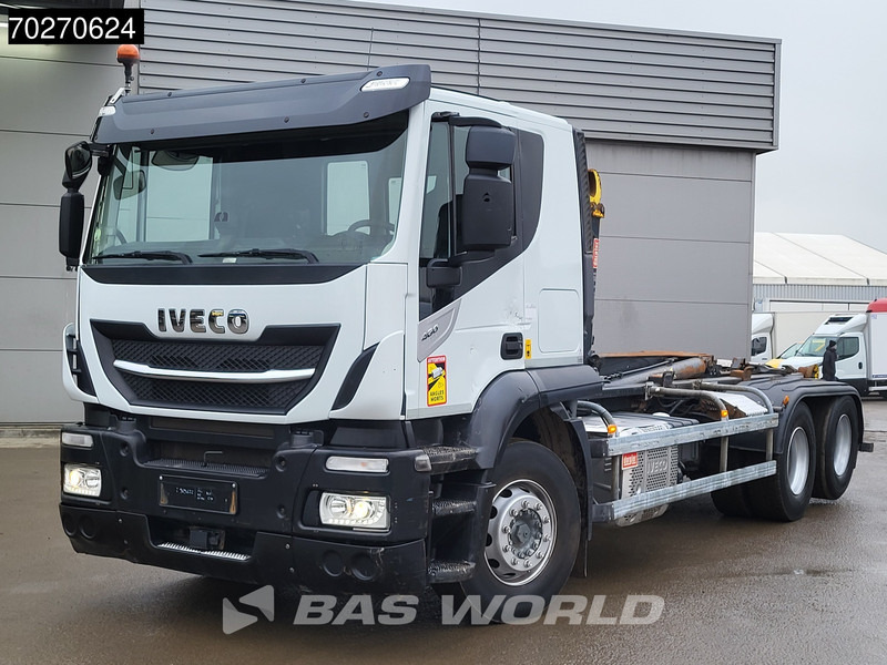 Hook lift truck Iveco Stralis 460 6X2 20tons Marrel hooklift Lift Axle ACC Euro 6: picture 10