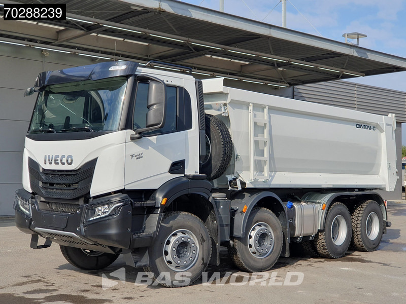 Iveco T-Way 450 8X4 New! 20m3 Cantoni Tipper Steelsuspension Big-Axle Automatic Euro 6 - Tipper: picture 3 Iveco T-Way 450 8X4 New! 20m3 Cantoni Tipper Steelsuspension Big-Axle Automatic Euro 6 - Tipper: picture 3