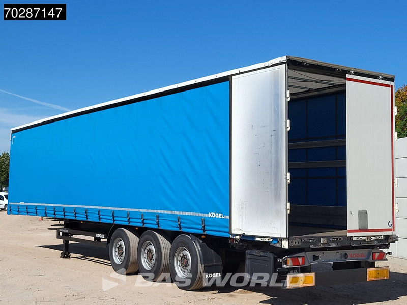 Curtainsider semi-trailer Kögel S24-1 Liftachse Schiebedach: picture 8