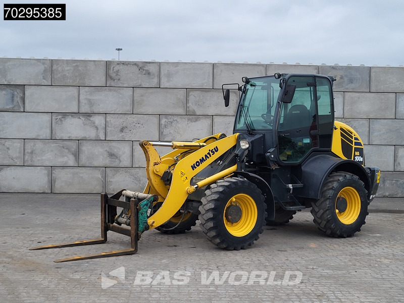 Komatsu WA100 M-7 BUCKET + FORKS - Wheel loader: picture 2 Komatsu WA100 M-7 BUCKET + FORKS - Wheel loader: picture 2