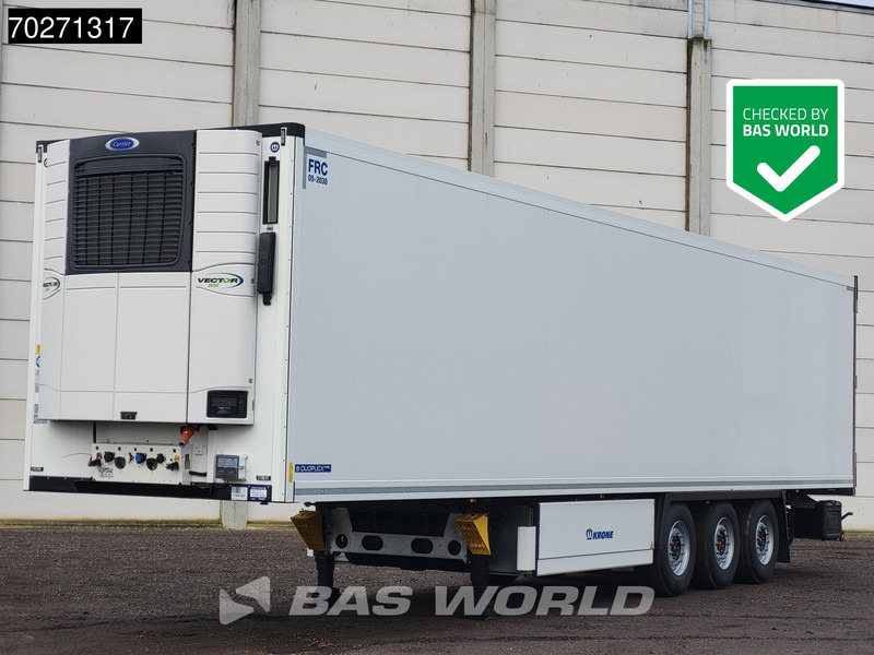 Krone Carrier Vector 1550 Liftachse Palettenkasten - Refrigerator semi-trailer: picture 1 Krone Carrier Vector 1550 Liftachse Palettenkasten - Refrigerator semi-trailer: picture 1