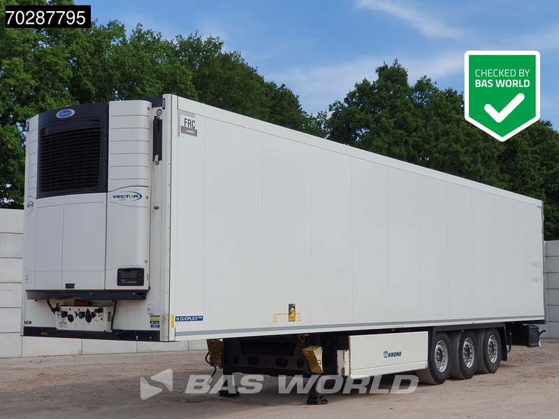 Krone SD Doppelstock Palettenkasten Liftachse - Refrigerator semi-trailer: picture 1 Krone SD Doppelstock Palettenkasten Liftachse - Refrigerator semi-trailer: picture 1