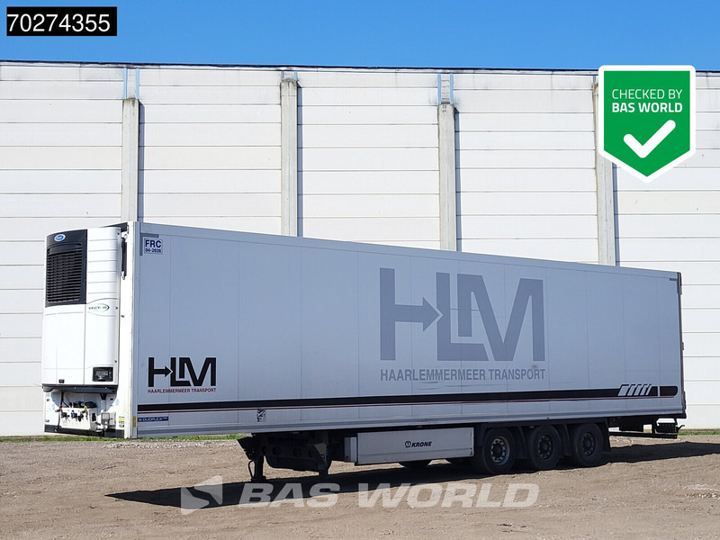 Refrigerator semi-trailer Krone SD NL-Trailer Blumenbreit Liftachse Palettenkasten TUV 06/25: picture 1