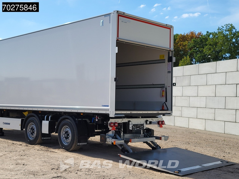 New Closed box semi-trailer Krone SZ NEW Lift + Lenkachse Tail Lift: picture 7