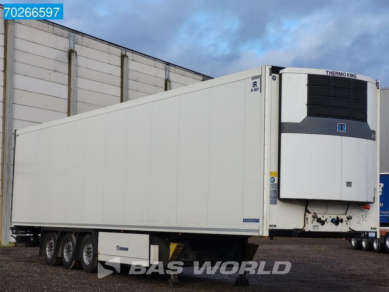 Krone Thermo King A400 Doppelstock Blumenbreit Liftachse Palettenkasten - Refrigerator semi-trailer: picture 3 Krone Thermo King A400 Doppelstock Blumenbreit Liftachse Palettenkasten - Refrigerator semi-trailer: picture 3