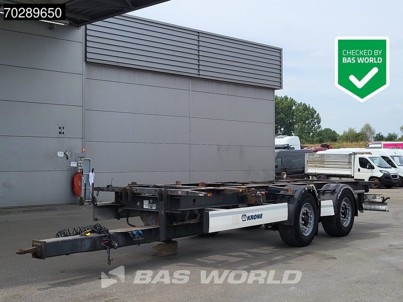 Krone ZZ NL-Trailer 20ft - Container transporter/ Swap body trailer: picture 1 Krone ZZ NL-Trailer 20ft - Container transporter/ Swap body trailer: picture 1