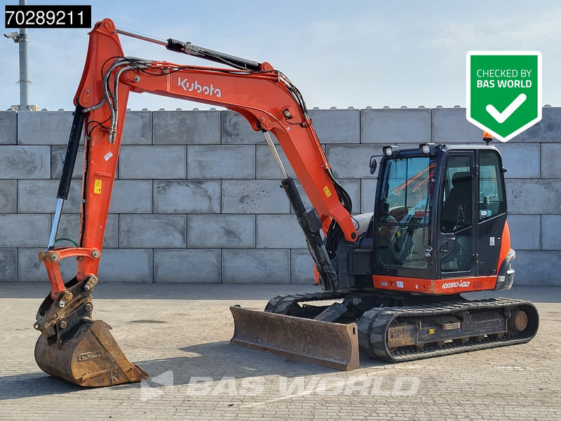 Mini excavator Kubota KX080-4: picture 1