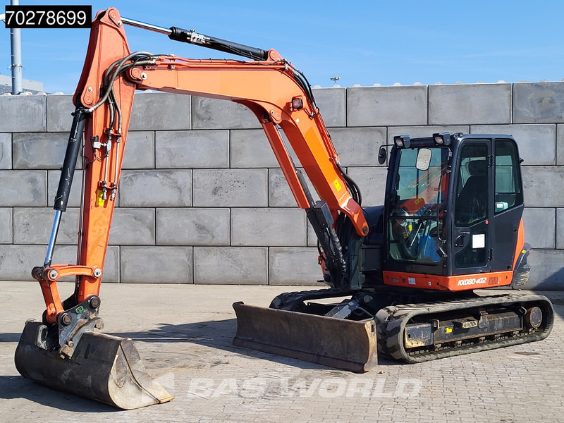 Kubota KX080 -4a2 A/C + 3 BUCKETS - Mini excavator: picture 2 Kubota KX080 -4a2 A/C + 3 BUCKETS - Mini excavator: picture 2