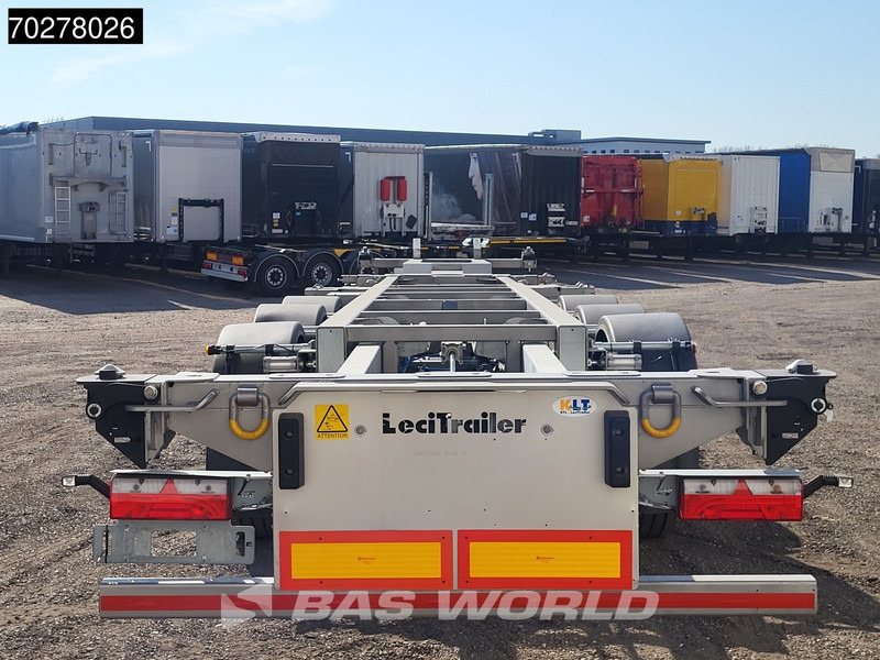 Lecitrailer SR3EC 3 axles UNUSED Liftachse Multi'45 - Container transporter/ Swap body semi-trailer: picture 3 Lecitrailer SR3EC 3 axles UNUSED Liftachse Multi'45 - Container transporter/ Swap body semi-trailer: picture 3