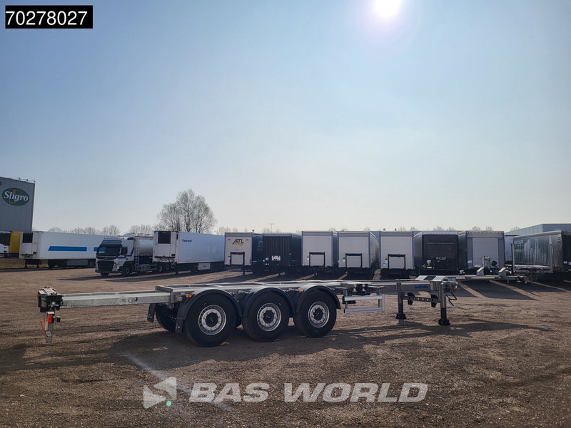 Lecitrailer SR3EC 3 axles UNUSED Liftachse Multi'45 - Container transporter/ Swap body semi-trailer: picture 5 Lecitrailer SR3EC 3 axles UNUSED Liftachse Multi'45 - Container transporter/ Swap body semi-trailer: picture 5