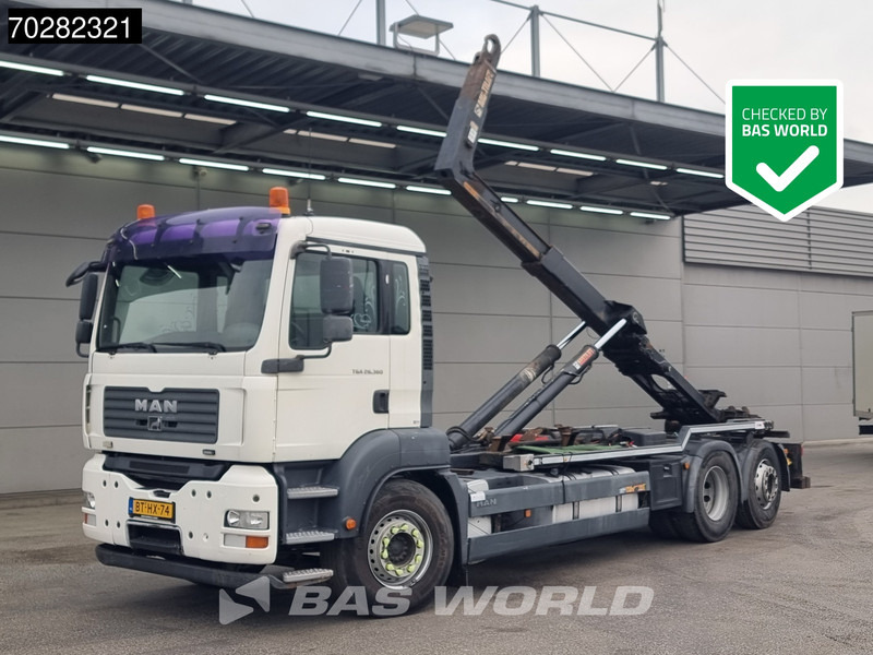 MAN TGA 26.360 6X2 NL-Truck Hydrauliek Haakarm Euro 5 - Hook lift truck: picture 1 MAN TGA 26.360 6X2 NL-Truck Hydrauliek Haakarm Euro 5 - Hook lift truck: picture 1