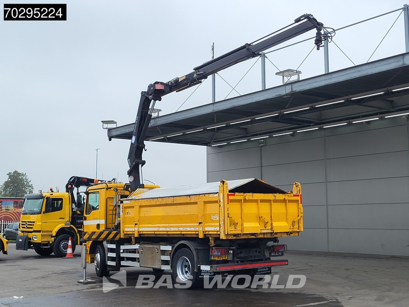 MAN TGM 18.250 TGM 4X2 NL-Truck 10m3 HSW Tipper 13Ton HMF 1300-K2 Crane Automatic Euro 6 - Tipper, Crane truck: picture 2 MAN TGM 18.250 TGM 4X2 NL-Truck 10m3 HSW Tipper 13Ton HMF 1300-K2 Crane Automatic Euro 6 - Tipper, Crane truck: picture 2