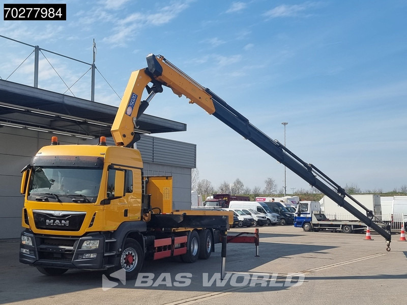 MAN TGS 26.480 6X4 HMF 5020 K6 Crane Kran 6x2H4 Hydrodrive Euro 6 - Dropside/ Flatbed truck, Crane truck: picture 3 MAN TGS 26.480 6X4 HMF 5020 K6 Crane Kran 6x2H4 Hydrodrive Euro 6 - Dropside/ Flatbed truck, Crane truck: picture 3