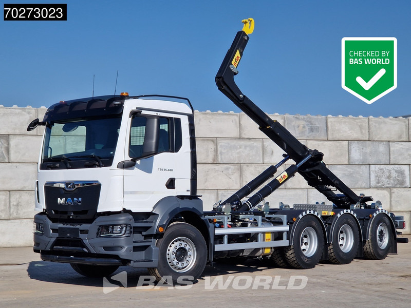MAN TGS 35.480 8X4 NEW! HYVA 26-62 SK Lift+Lenkachse Euro 6 - Hook lift truck: picture 1 MAN TGS 35.480 8X4 NEW! HYVA 26-62 SK Lift+Lenkachse Euro 6 - Hook lift truck: picture 1