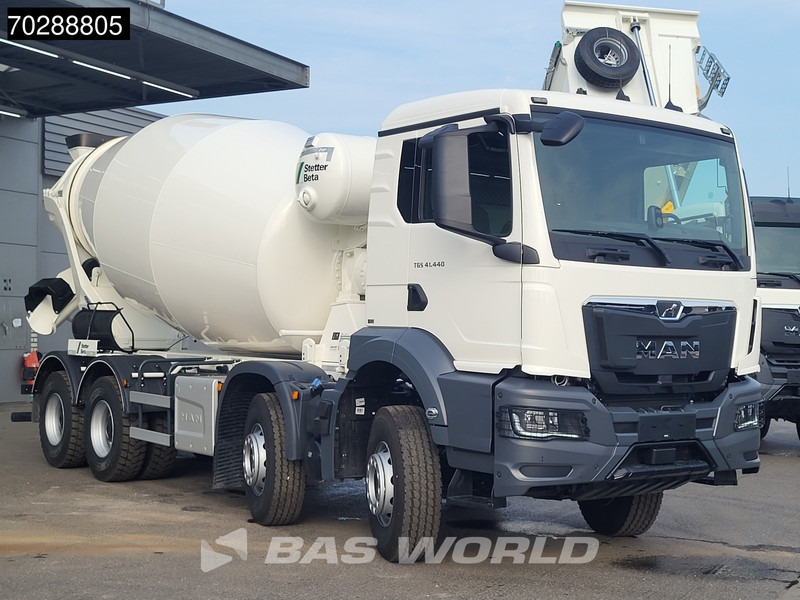MAN TGS 41.440 8X4 New! 12m3 Stetter Steelsuspension Automatic Euro 6 - Concrete mixer truck: picture 3 MAN TGS 41.440 8X4 New! 12m3 Stetter Steelsuspension Automatic Euro 6 - Concrete mixer truck: picture 3
