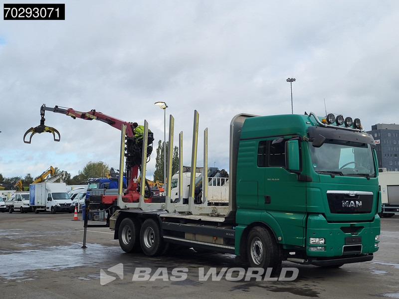 MAN TGX 26.540 6X4 TAJFUN L150Z.96 woodcrane Holztransport Manual Retarder Euro 5 - Log truck, Crane truck: picture 3 MAN TGX 26.540 6X4 TAJFUN L150Z.96 woodcrane Holztransport Manual Retarder Euro 5 - Log truck, Crane truck: picture 3