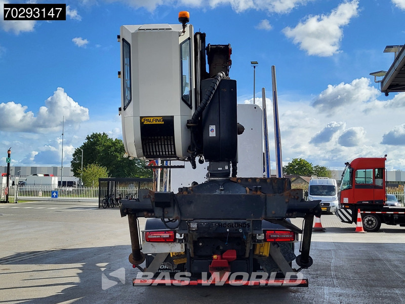Log truck, Crane truck MAN TGX 33.580 TGX 6X4 Palfinger Epsilon Wood crane Holztransport Retarder Navi Xenon Euro 6: picture 19