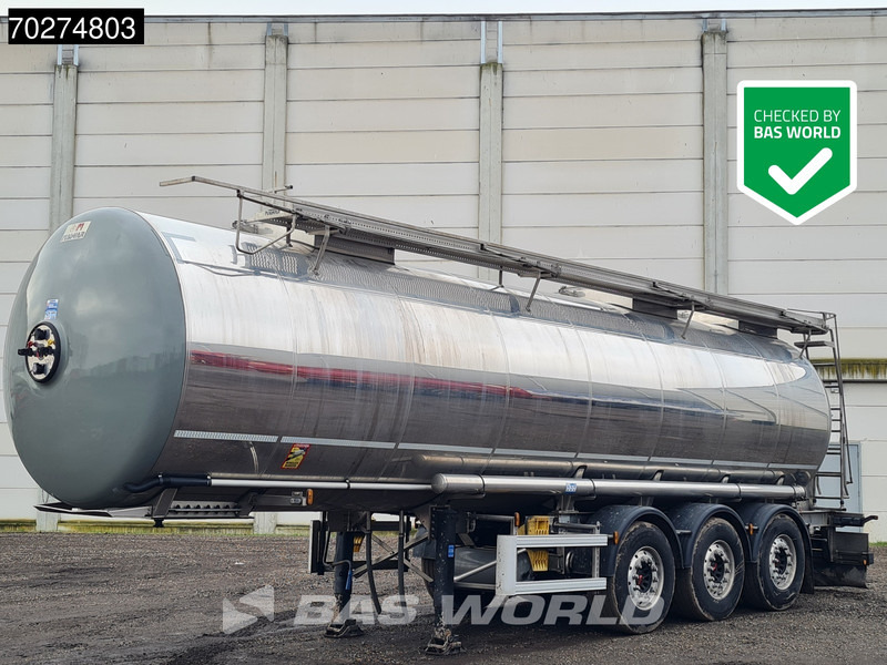 Magyar SR A1 Food 2 comp Inox steel Liftachse - Tank semi-trailer: picture 1 Magyar SR A1 Food 2 comp Inox steel Liftachse - Tank semi-trailer: picture 1