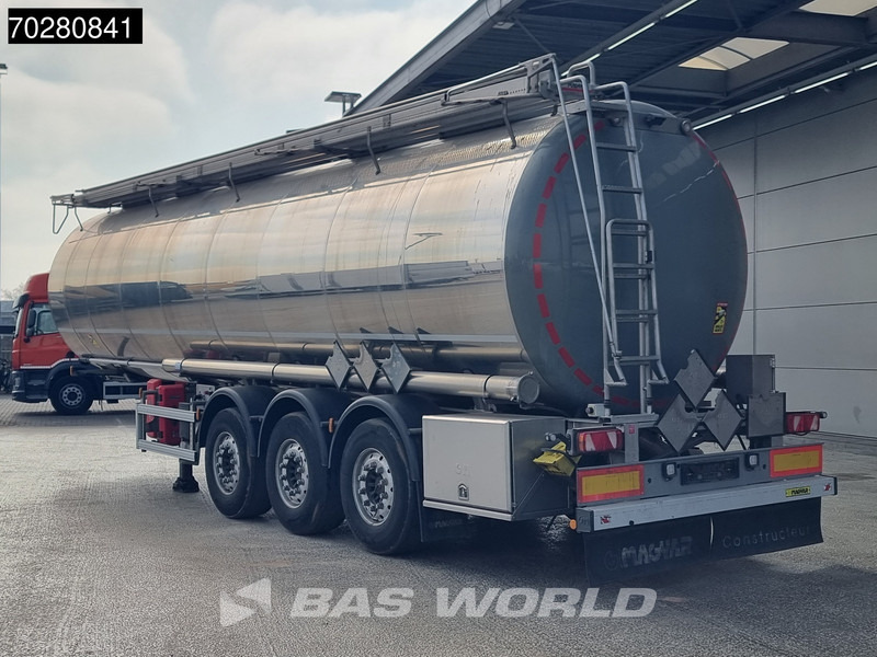 Magyar SR A1 Food - ADR / alcohol / 4 comp Inox steel - Tank semi-trailer: picture 2 Magyar SR A1 Food - ADR / alcohol / 4 comp Inox steel - Tank semi-trailer: picture 2
