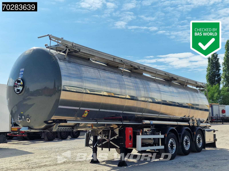 Magyar SR A1 Food - ADR / alcohol / 4 comp Inox steel - Tank semi-trailer: picture 1 Magyar SR A1 Food - ADR / alcohol / 4 comp Inox steel - Tank semi-trailer: picture 1