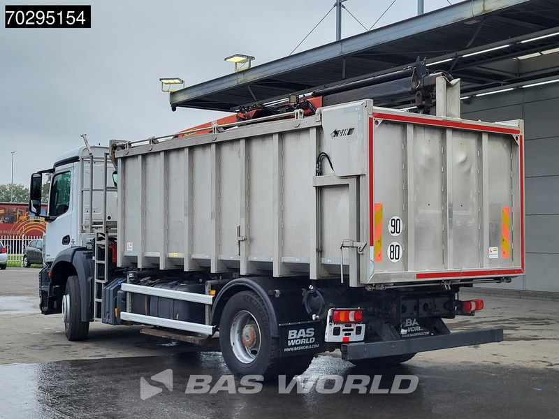 Tipper, Crane truck Mercedes-Benz Actros 1833 4X2 Palfinger PK7.501 SLD Kran Crane 17m3 tipper Big-Axle Euro 6: picture 14