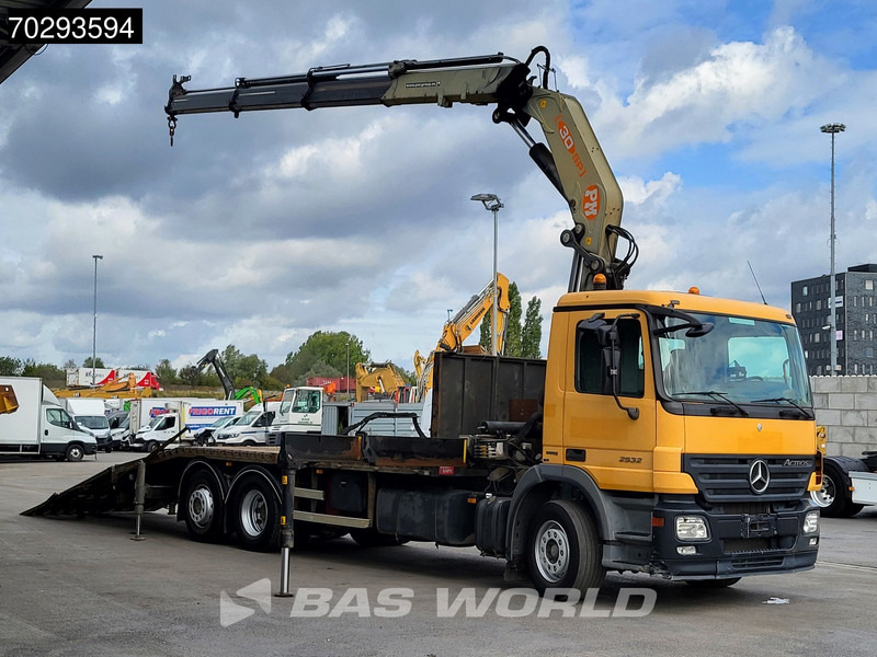 Mercedes-Benz Actros 2532 6X2 PM 30 T/M Crane Kran Remote Lift+Steering Axle 3-Pedals - Dropside/ Flatbed truck, Crane truck: picture 3 Mercedes-Benz Actros 2532 6X2 PM 30 T/M Crane Kran Remote Lift+Steering Axle 3-Pedals - Dropside/ Flatbed truck, Crane truck: picture 3