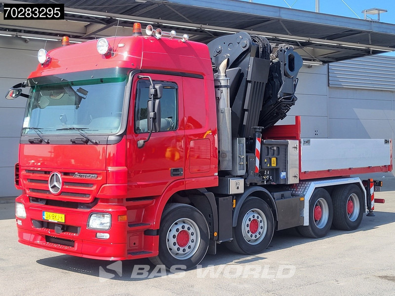 Mercedes-Benz Actros 2648 850 8X4 Effer 850/9S Kran Fifth wheel Big-Axle Automatic Euro 5 - Dropside/ Flatbed truck, Crane truck: picture 2 Mercedes-Benz Actros 2648 850 8X4 Effer 850/9S Kran Fifth wheel Big-Axle Automatic Euro 5 - Dropside/ Flatbed truck, Crane truck: picture 2