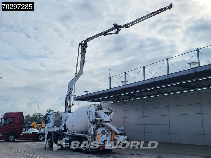Mercedes-Benz Actros 3241 8X4 7m3 Putzmeister Mixer Big-Axle Steelsuspension Automatic Pompe+Mixer Euro 3 - Concrete pump truck: picture 3 Mercedes-Benz Actros 3241 8X4 7m3 Putzmeister Mixer Big-Axle Steelsuspension Automatic Pompe+Mixer Euro 3 - Concrete pump truck: picture 3