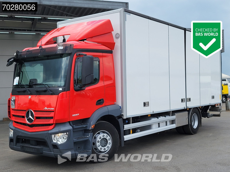 Mercedes-Benz Antos 1827 4X2 19tonner 2000kg Ladebordwand Automatic Euro 6 - Box truck: picture 1 Mercedes-Benz Antos 1827 4X2 19tonner 2000kg Ladebordwand Automatic Euro 6 - Box truck: picture 1