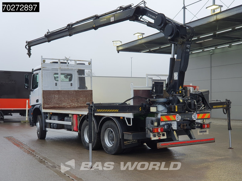 Mercedes-Benz Arocs 2636 6X4 Hiab 144 E-3 Hipro Kran Crane Remote Full Steel Euro 6 - Dropside/ Flatbed truck, Crane truck: picture 2 Mercedes-Benz Arocs 2636 6X4 Hiab 144 E-3 Hipro Kran Crane Remote Full Steel Euro 6 - Dropside/ Flatbed truck, Crane truck: picture 2