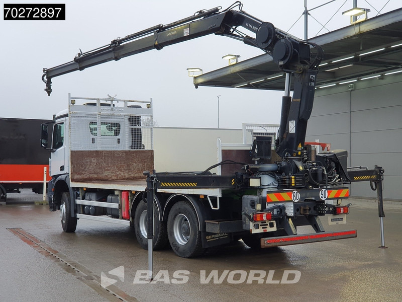 Mercedes-Benz Arocs 2636 6X4 Hiab 144 E-3 Hipro Kran Crane Remote Full Steel Euro 6 - Dropside/ Flatbed truck, Crane truck: picture 2 Mercedes-Benz Arocs 2636 6X4 Hiab 144 E-3 Hipro Kran Crane Remote Full Steel Euro 6 - Dropside/ Flatbed truck, Crane truck: picture 2