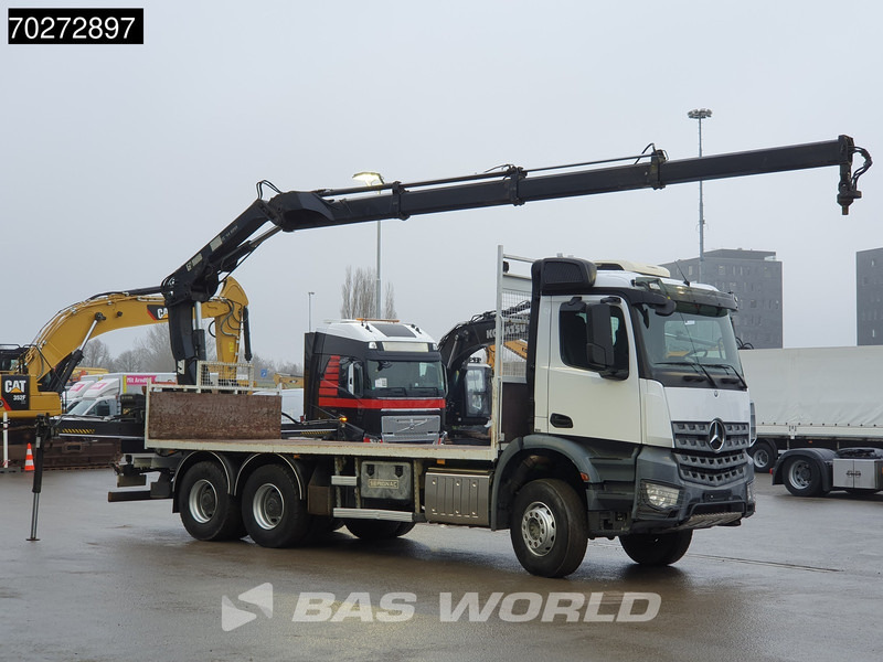 Mercedes-Benz Arocs 2636 6X4 Hiab 144 E-3 Hipro Kran Crane Remote Full Steel Euro 6 - Dropside/ Flatbed truck, Crane truck: picture 5 Mercedes-Benz Arocs 2636 6X4 Hiab 144 E-3 Hipro Kran Crane Remote Full Steel Euro 6 - Dropside/ Flatbed truck, Crane truck: picture 5