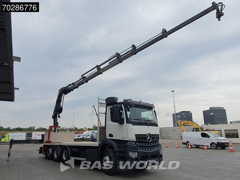 Mercedes-Benz Arocs 3240 8X4 HIAB 211E-6 HIPRO Big-Axle Lift+Steering Navi Euro 6 - Dropside/ Flatbed truck, Crane truck: picture 3 Mercedes-Benz Arocs 3240 8X4 HIAB 211E-6 HIPRO Big-Axle Lift+Steering Navi Euro 6 - Dropside/ Flatbed truck, Crane truck: picture 3