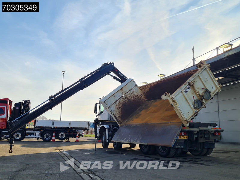 Mercedes-Benz Arocs 3240 8X4 HIAB X-HIDUO 188 E-2 Kran Crane 3-side tipper Big-Axle Euro 6 - Tipper, Crane truck: picture 5 Mercedes-Benz Arocs 3240 8X4 HIAB X-HIDUO 188 E-2 Kran Crane 3-side tipper Big-Axle Euro 6 - Tipper, Crane truck: picture 5