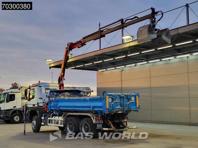 Mercedes-Benz Arocs 3343 6X4 Palfinger PK12.501 SLD Kran Crane 7m3 tipper Big-Axle Automatic Euro 6 - Tipper, Crane truck: picture 2 Mercedes-Benz Arocs 3343 6X4 Palfinger PK12.501 SLD Kran Crane 7m3 tipper Big-Axle Automatic Euro 6 - Tipper, Crane truck: picture 2