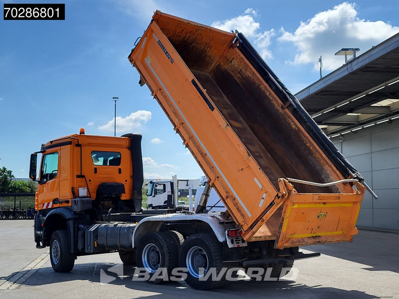 Mercedes-Benz Arocs 3345 6X6 11m3 Meiller Mixer Steelsuspension Big-Axle Euro 6 - Tipper: picture 2 Mercedes-Benz Arocs 3345 6X6 11m3 Meiller Mixer Steelsuspension Big-Axle Euro 6 - Tipper: picture 2