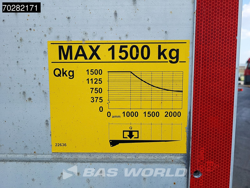 Refrigerator truck Mercedes-Benz Atego 1524 Atego 4X2 Thermo-King T1200R 1500kg Ladebordwand Automatic Euro 6: picture 20