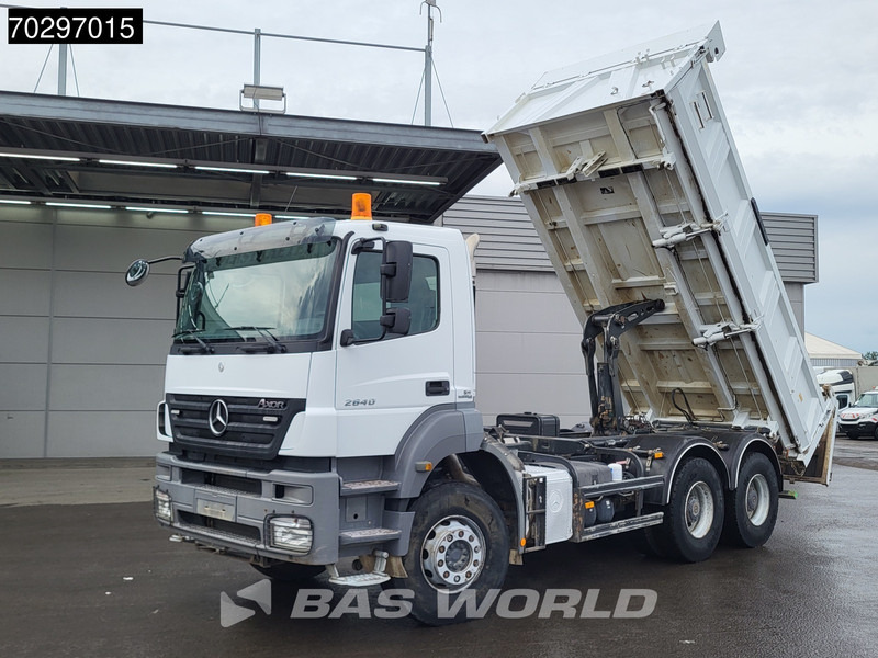 Mercedes-Benz Axor 2640 6X4 10m3 Meiller Tipper Steelsuspension Manual Euro 4 - Tipper: picture 2 Mercedes-Benz Axor 2640 6X4 10m3 Meiller Tipper Steelsuspension Manual Euro 4 - Tipper: picture 2