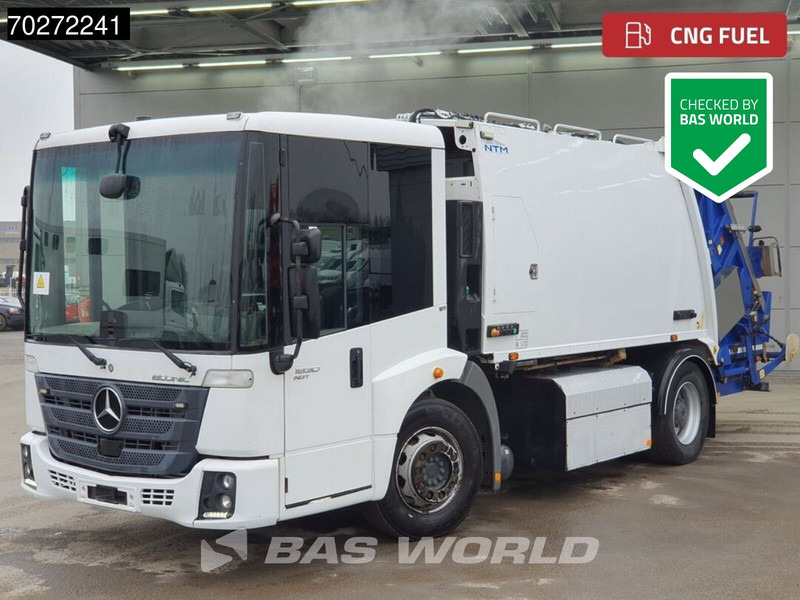 Mercedes-Benz Econic 1830 4X2 13m3 NTM KGLS-HL Big-Axle CNG! engine Euro 6 - Garbage truck: picture 1 Mercedes-Benz Econic 1830 4X2 13m3 NTM KGLS-HL Big-Axle CNG! engine Euro 6 - Garbage truck: picture 1