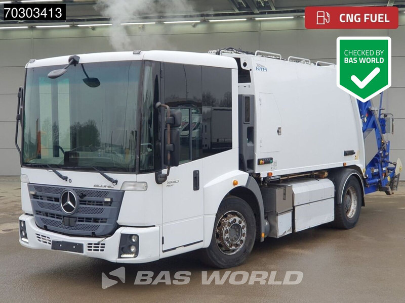 Mercedes-Benz Econic 1830 4X2 CNG! Engine 13m3 NTM KGLS-HL Big-Axle Euro 6 - Garbage truck: picture 1 Mercedes-Benz Econic 1830 4X2 CNG! Engine 13m3 NTM KGLS-HL Big-Axle Euro 6 - Garbage truck: picture 1