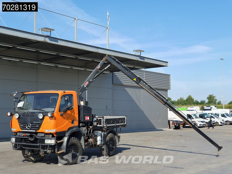 Mercedes-Benz U20 4X4 Hiab 022D-3 HIDUO Kran Crane Hydraulic Euro 5 - Dropside/ Flatbed truck, Crane truck: picture 5 Mercedes-Benz U20 4X4 Hiab 022D-3 HIDUO Kran Crane Hydraulic Euro 5 - Dropside/ Flatbed truck, Crane truck: picture 5