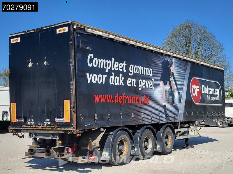 Curtainsider semi-trailer Pacton TPD 339 1xLift+2xLenkachse Kooiaap: picture 5
