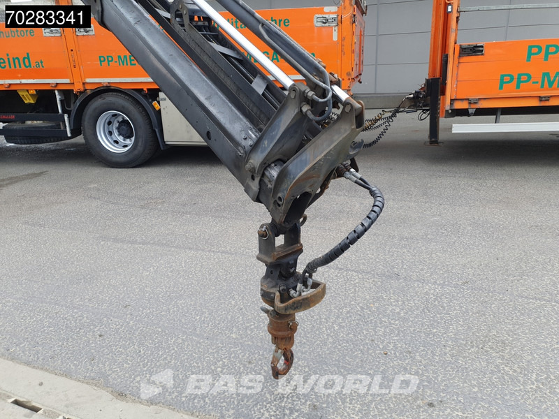 Dropside/ Flatbed truck, Crane truck Renault C 380 4X2 Palfinger PK18002-EH Retarder Automatic Standklima Euro 6: picture 8