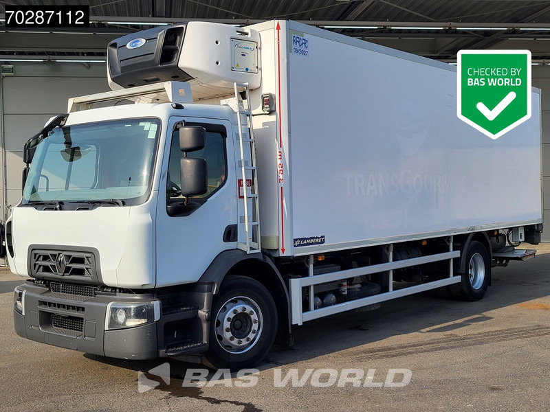 Renault D 280 4X2 19.5tonner Carrier Supra 1250 Mt Silent Lamberet Aufbau Tailgate Euro 6 - Refrigerator truck: picture 1 Renault D 280 4X2 19.5tonner Carrier Supra 1250 Mt Silent Lamberet Aufbau Tailgate Euro 6 - Refrigerator truck: picture 1