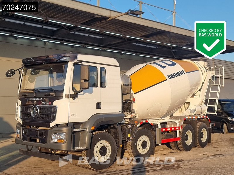 SHACMAN M3000 S 8X4 NEW! 8m3 Liebherr Mixer Big-Axle Steelsuspension - Concrete mixer truck: picture 1 SHACMAN M3000 S 8X4 NEW! 8m3 Liebherr Mixer Big-Axle Steelsuspension - Concrete mixer truck: picture 1
