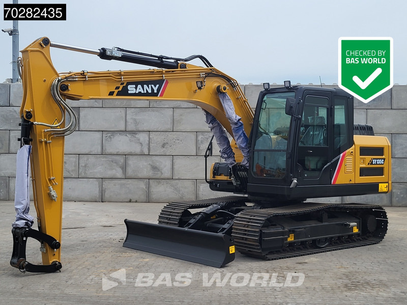 Sany SY135 C CE-CERTIFIED - BLADE - Crawler excavator: picture 1 Sany SY135 C CE-CERTIFIED - BLADE - Crawler excavator: picture 1