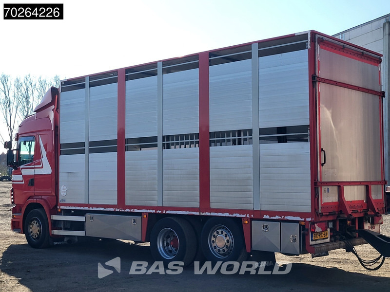Scania G420 6X2 Van Dijk Cattle transport Liftable floor Lift-Asche Euro 5 - Box truck: picture 2 Scania G420 6X2 Van Dijk Cattle transport Liftable floor Lift-Asche Euro 5 - Box truck: picture 2
