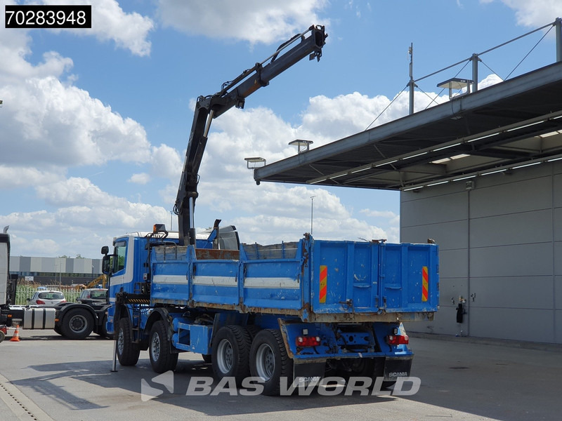 Scania G420 8X4 15m3 tipper Hiab 144 Crane Steelsuspension Manual Big-Axle Euro 3 - Tipper, Crane truck: picture 2 Scania G420 8X4 15m3 tipper Hiab 144 Crane Steelsuspension Manual Big-Axle Euro 3 - Tipper, Crane truck: picture 2