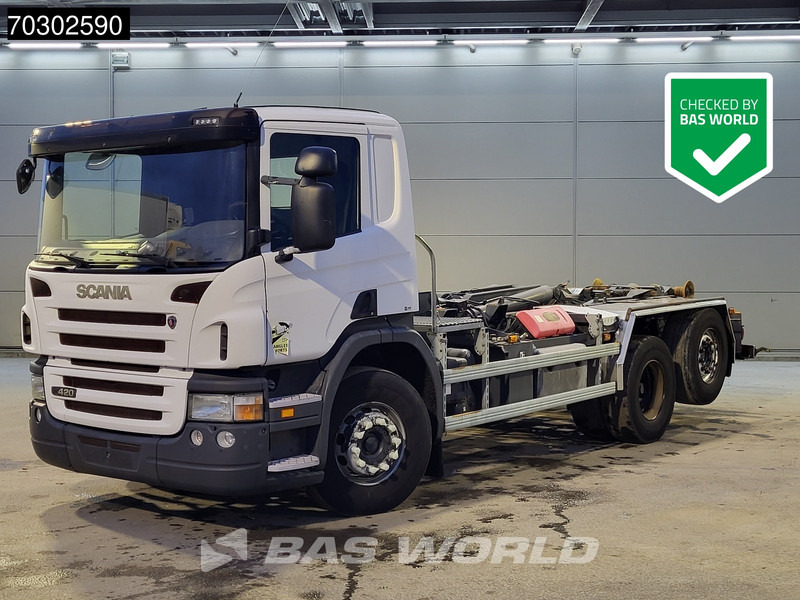 Scania P420 6X2 20 tons Dalby containersystem Lift-Axle Manual Euro 5 - Hook lift truck: picture 1 Scania P420 6X2 20 tons Dalby containersystem Lift-Axle Manual Euro 5 - Hook lift truck: picture 1